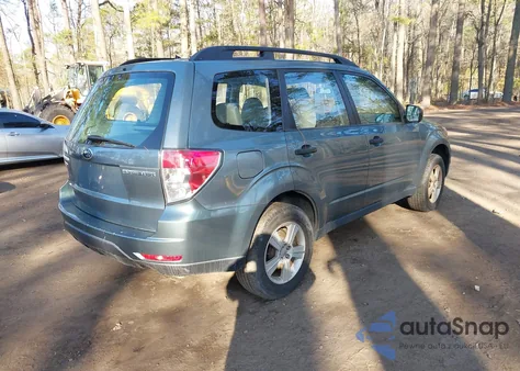 2010 Subaru Forester 2.5X from USA, damaged, VIN JF2SH6BC5AG764061